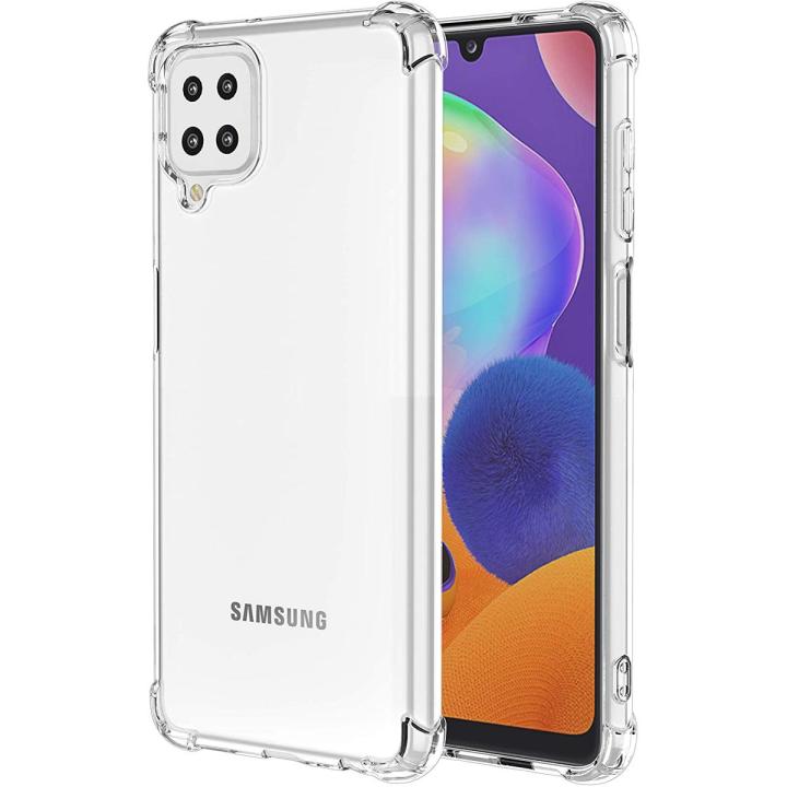 Samsung%20Galaxy%20A12%20Transparent%20Bumper%20Back%20Cover%20-%20Image%202