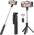 Selfie Stick Tripod with Remote Wireless Buetooth for iPhone 14 13 12 Pro Max/iOS, Portable Extendable Selfie Stick Phone Holder a55 c. 