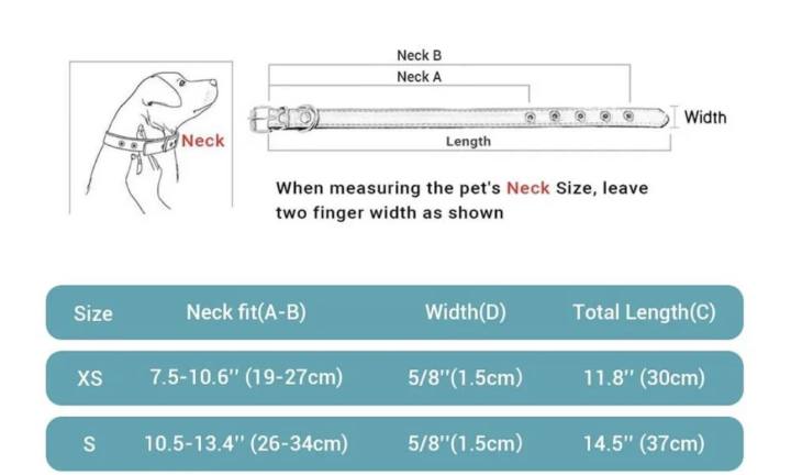Dog%20Collar%20Leather%20Lead%20Small%20Dog%20Collar%20Puppy%20Supplies%20Pet%20Accessories%20Paws%20Leather%20Collar%20-%20Image%202