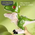 Green forest Deformation Robot Toy Tyrannosaurus Rex Robot Transforming Dinosaur Model. 