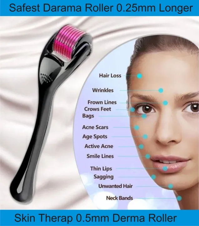 Derma%20Roller%201mm%20Skin%20Therapy%20Micro-Needle%20540%20For%20Acne%20Scars%20Wrinkles%20Stretch%20&%20Pores%20-%20Image%207