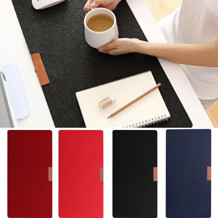 Wool Felt Large Office Table Computer Desk Mat Keyboard Mouse Pad ...