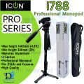 ICON i788 Pro Series Monopod Professional Monopod For Video and Still Photography. 