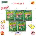 Original Made in Pakistan Pack of 5 High Quality Attack Thick Sticky Glue Mouse Trap - Mouse Glue Board - Rat Killer Trap - Rat Killer Glue Book - Rat Killer Glue Mat   with Pack of 1 Original Made in Pakistan Attack Rat Trap FREE. 