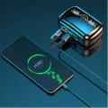 Air Buds Pro Wireless Earbuds with 3500mAh Power Bank, Noise Reduction, 8D Surround Sound, V5.2 Bluetooth. 