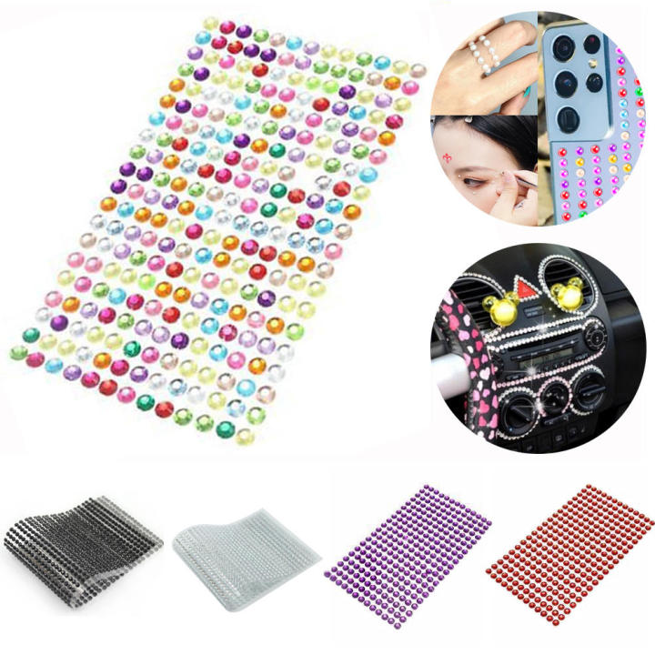 Diamante Glitter Scrapbooking Stickers Strip Rhinestone Strip Rhinestones Sticker Self Adhesive Sticker