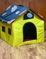 Modern Foldable 2 In 1 Heated Outdoor Waterproof Cat Bed House Cave. 