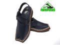 Kaptan Chappal with tyre sole in Navy Blue Color. 