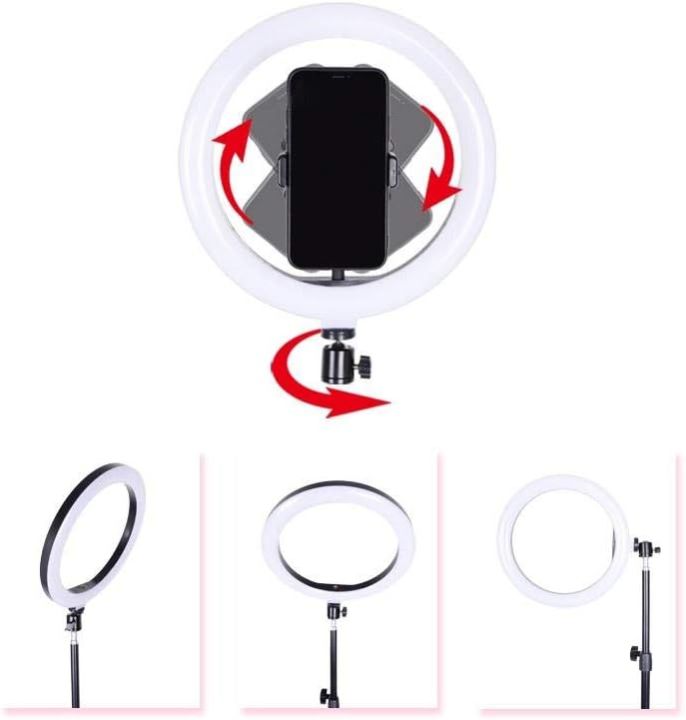 26,%2036,%2045%20cm%20LED%20Ring%20Light%20Professional%20Portable%20Ring%20Light%20&%20Phone%20Holder%20With%207%20FT%20Tripod%20Stand%203%20Modes%20Selifie%20Ringlight%20for%20Vlogging%20and%20Studio%20Lighting%20-%20Image%208