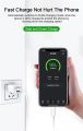Micro USB Android Vocc cable Android TypeB, Fast Charging for Oppo/Mi/Sony/Nokia/Huawei all Models. 