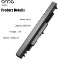 HP HS04 HS03 for HP 240 245 246 250 255 256 G4, HP Notebook 14 15, HP 807956-001 807957-001 807612-421 HSTNN-LB6U HSTNN-LB6V N2L85AA 807611-421 807611-131 4 Cell Laptop Battery. 