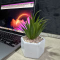 Artificial Aloe Vera Plant Ceramic Plant Pot. 