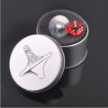 Funny Inception Totem Accurate Spinning Top Zinc Alloy Silver Vintage Toy for Kids Children Best Gifts Toys BeginnerBer. 