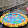 PinShang Sprinkler Pad For Kids 39'' Sprinkler Play Mat Outdoor Pool Party Water Play Toys Water Play Game For Kids Pets. 
