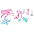 L.O.L. Surprise! Real Wood Doll House With New Family & 25+ Surprises Doll Set Toy Princess Playset Perfect Gift For Your Baby Girl Multicolor. 