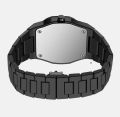 Black Arabic Aura Watch 100% Original Stylish & Durable Wristwatch for Men & Women Sleek Black Design, Luxury Look. 