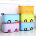 Children kids toy storage box wheeled plastic storage organizer box sorting box multicolor,Large Organizer Storage Box Container Bin with Lid and Wheels for Kids Toys,. 
