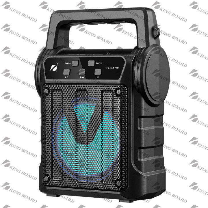 Kts-1706%20Solar%20bluetooth%20speaker%20wireless%20portable%20outdoor%20speaker%204%20inch%20with%20torch%20light%20FM%20radio%20USB%20,%20Memory%20Card%20TWF%20mp3%20music%20player%20-%20Image%203