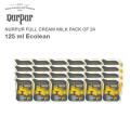 nurpur full cream milk 125ml carton (24 pack). 