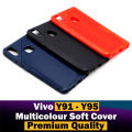 Vivo Y91 Back Cover | Vivo Y95 Back Cover Soft Silicon Multicolour Case For Vivo Y91 | Vivo Y95. 