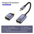 USB Type C to HDMI 2.1-Compatible Cable 8K 4K 60HZ for Phone TV MacBook iPad USB-C USBC Adapter Video Wire Plug HD Converter. 