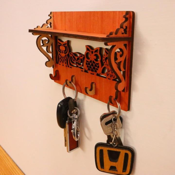 Wooden Key Hanger / Key stand holder