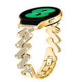 Suitable for Samsung Galaxy Watch456 watch with 20MM7 studded metal fashion Huawei strap. 
