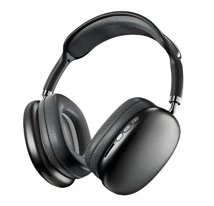 Wireless Bluetooth 5.0 Headphones With Mic HiFi Stereo Deep Bass Noise Cancelling Headset Foldable Over Ear Earphones For Android Laptop PC Gaming Gym Travel Online Classes Support AUX TF Card Volume Control Wireless Headphone