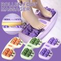 Foot Massager Roller Plastic Feet Heel Massage Tools for Roller Massage Reflexology Tool,Heel, Arch, Muscle Aches, Foot Pain, Stress,Fasciitis Relief, Relaxation. 