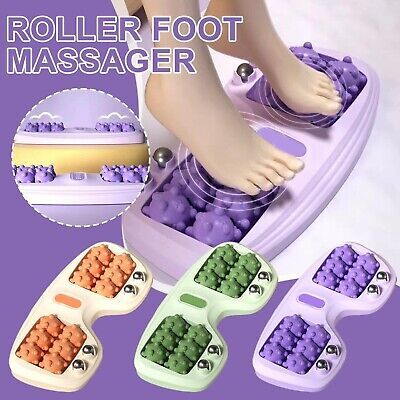 Foot Massager Roller Plastic Feet Heel Massage Tools for Roller Massage Reflexology Tool,Heel, Arch, Muscle Aches, Foot Pain, Stress,Fasciitis Relief, Relaxation