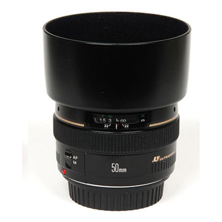 Lens Hood Canon EF 50mm f/1.4 USM ES-71 II ES 71II ES71II ES-71II - Black