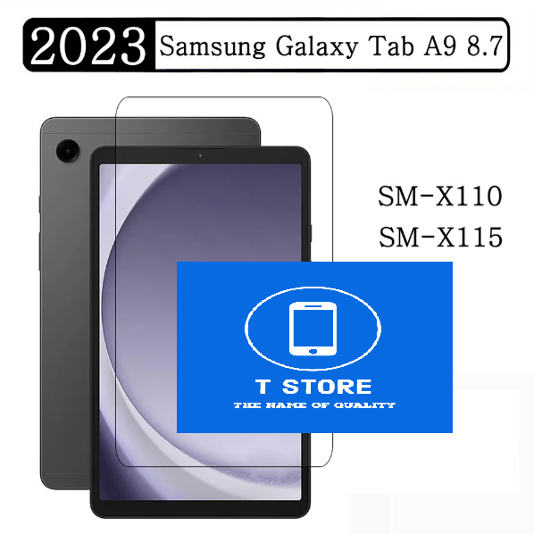 Samsung Galaxy Tab A9 8.7 2023 Tempered Glass for Samsung Galaxy Tab A9 8.7 2023 SM-X110 SM-X115 X110 X115 X117 Full Cover Screen Protector