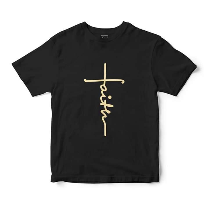 Black%20Faith%20Printed%20Cotton%20Halfsleeves%20Oneck%20Tshirt%20-%20Image%202
