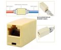 RJ45 Coupler LAN Cable Extender Joiner Connector Ethernet Cable Jointer Network Cable Coupler RJ45 Female To Female Connector CAT5 CAT6 Cable Joiner Coupler. 