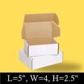 Shipping Boxes Size 5 * 4 * 2.5 Inch Pack of 10 & 20 Box - Packing Material. 