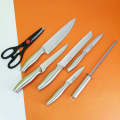 7pcs Professional Kitchen High Carbon Stainless Steel knives set with Wooden Block, 7pcs Knife Set with Wooden Block. 