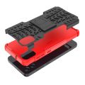 For Samsung Galaxy A05 4G Tire Texture TPU + PC Phone Case with Holder. 