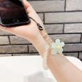 Mobile Phone Hanging Strap Cute Phone Charm Bracelet Handmade Phone Strap Beaded Bracelet Phone Strap Candy Color Wrist Strap. 