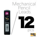 Mechanical Pencil Leads Refill, 2B/0.5 mm - 12pcs pack |Stationary items for girls and boys. 
