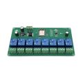 FS-ESP8266 WIFI 8 Channel Relay Module ESP-12F Development Board Supply 5V/7-28V Wireless WIFI Module. 