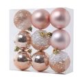 18 PCS Christmas Ball Ornaments Xmas Tree Decorations Hang Balls for Home Year Party Decor, Purple &. 