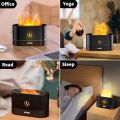AT - Flame Air Diffuser, Humidifier, Portable-noiseless Aroma Diffuser For Home, Office Or Yoga. 