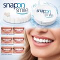 Snapon Smile Teeth Cover | 2 Pcs Snap-On Teeth Veneers for Upper & Lower – Instant Teeth Whitening, Tooth Gap Filler & Perfect Smile Solution | German Mart. 