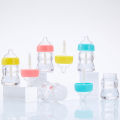 Mini Multi Milk Bottle Color Glaze Lip Honey Empty Mouth Red Tube Hot selling Cosmetic Packaging Materials. 