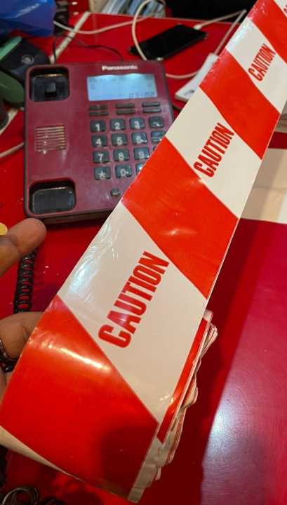 Barrication Tape Caution 3x100 meter