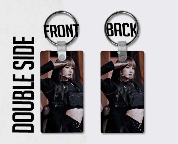 lisa%20Blackpink%20Kill%20This%20Love%20School%20Bag%20Keychain%20-%20Image%202