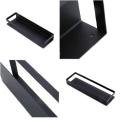 Washroom Accessories Wall Mount Storage Metal Bar Shelf/Rack/Organizer. 