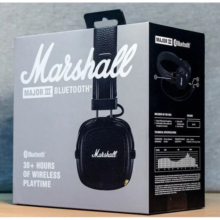 Marshall%20Major%203%20III%20Wireless%20Over%20the%20Ear%20Headphone%20Hifi%20Sound%20(High%20Copy)%20-%20Image%205