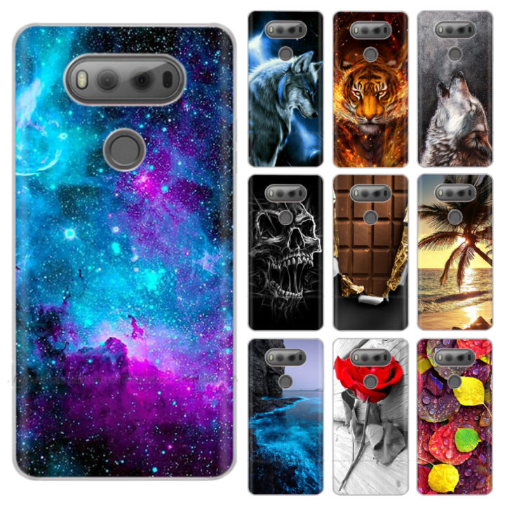 Cartoon Shock Proof Soft Silicone Cover For LG V20 Case For LG V20 LGV20 V 20 Plus Pattern TPU Cell Phone Case Bumper Fundas
