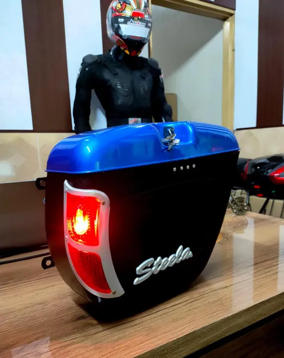 1-%20PC%20of%20Motorcycle%20Side%20Box%20Black%20with%20Blue%20Cap%20(Right%20Side)%20%7C%20Tail%20Box%20%7C%20Tourist%20Box%20With%20LED%20Back%20Light%20STEELA%20-%20Image%204